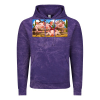 Cloud Purple Pig Farm Vintage Hoodie - RanaPortraitStore