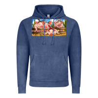 Vintage Denim Pig Farm Vintage Hoodie - RanaPortraitStore