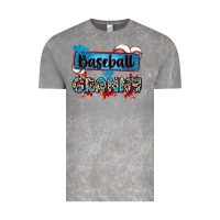 Cloud Rock baseball granny with leopard Vintage Tee - Zillion Design Studio