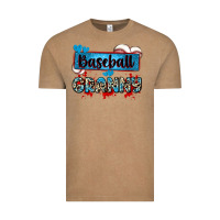 Vintage Coffee baseball granny with leopard Vintage Tee - Zillion Design Studio