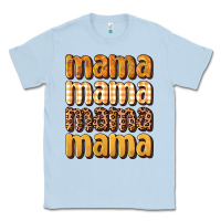 Dusty Blue mama fall Classic Tee - BundleAndBundleShop