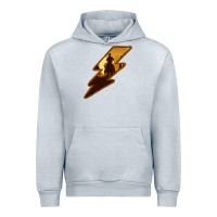 Heather Grey Cowboy Sunset Lightning Urban Hoodie - Bettercallsaul