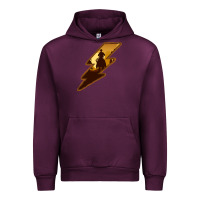 Mauve Wine Cowboy Sunset Lightning Urban Hoodie - Bettercallsaul