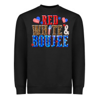 Black red white and boujee billie wilder Heavyweight Sweatshirt - texasbilliewilder