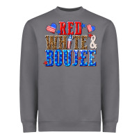 Storm red white and boujee billie wilder Heavyweight Sweatshirt - texasbilliewilder
