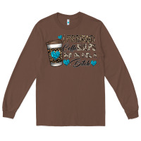 Chestnut coffee Long Sleeve Tee - CowhideDigitalArt