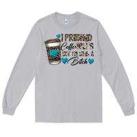 Moon Dust coffee Long Sleeve Tee - CowhideDigitalArt
