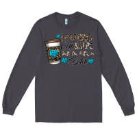Smoke coffee Long Sleeve Tee - CowhideDigitalArt