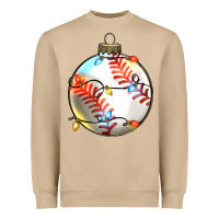 Mushroom christmas baseball Heavyweight Sweatshirt - Zillion Design Studio