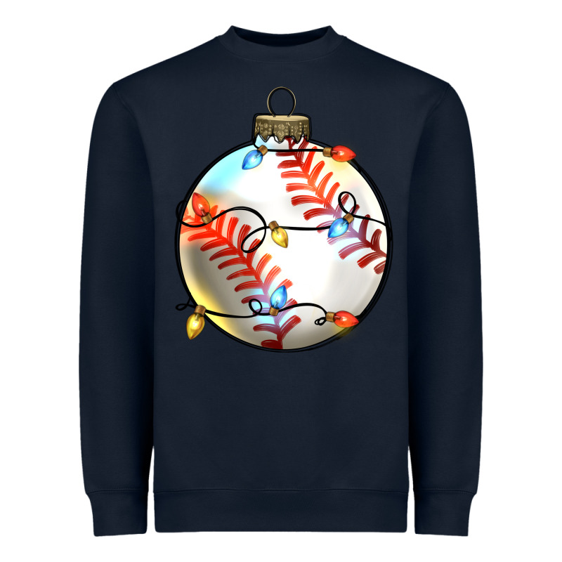 Christmas Baseball Heavyweight Sweatshirt by Zillion Design Studio | Teevron