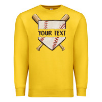 Lemon preview custom baseball Premium Sweatshirt - MaliasSmallBusiness