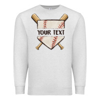 Oatmeal Heather preview custom baseball Premium Sweatshirt - MaliasSmallBusiness