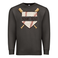 Smoke preview custom baseball Premium Sweatshirt - MaliasSmallBusiness