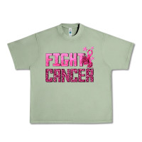 Oil Green Fight Cancer Urban Heavy Tee - texasbilliewilder