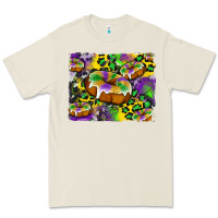 Bone mardi gras cake glitterleopard and cowhide background Premium Tee - Artiststas