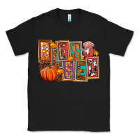 Black blessed thanksgiving Classic Tee - FaDigitalArtStudio