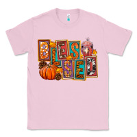 Bubblegum Pink blessed thanksgiving Classic Tee - FaDigitalArtStudio