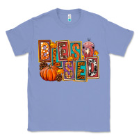 Colony Blue blessed thanksgiving Classic Tee - FaDigitalArtStudio