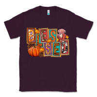 Plum blessed thanksgiving Classic Tee - FaDigitalArtStudio