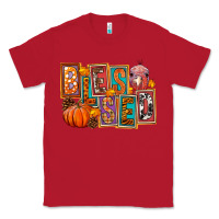 Red blessed thanksgiving Classic Tee - FaDigitalArtStudio