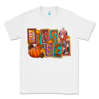 White blessed thanksgiving Classic Tee - FaDigitalArtStudio