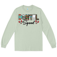 Matcha dental squad Long Sleeve Tee - CowhideDigitalArt