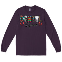Plum dental squad Long Sleeve Tee - CowhideDigitalArt