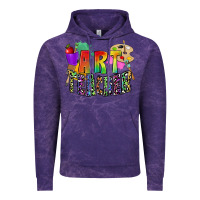 Cloud Purple art teacher Vintage Hoodie - Zillion Design Studio