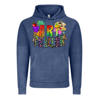 Vintage Denim art teacher Vintage Hoodie - Zillion Design Studio
