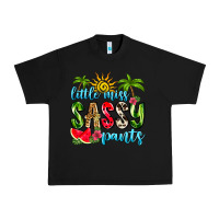 Black little miss sassy pants Urban Heavy Tee - Zillion Design Studio