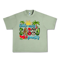 Oil Green little miss sassy pants Urban Heavy Tee - Zillion Design Studio
