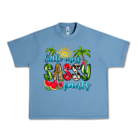 Pebble Blue little miss sassy pants Urban Heavy Tee - Zillion Design Studio