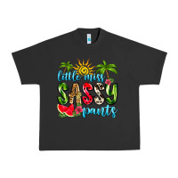 Pigment Black little miss sassy pants Urban Heavy Tee - Zillion Design Studio