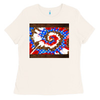 Bone usa tie dye Ladies Tee - AdoDesignShop