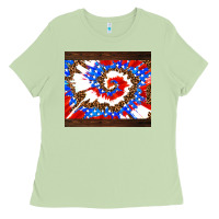 Matcha usa tie dye Ladies Tee - AdoDesignShop