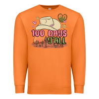 Carrot 100 days y'all malia Premium Sweatshirt - MaliasSmallBusiness