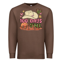 Chestnut 100 days y'all malia Premium Sweatshirt - MaliasSmallBusiness