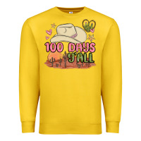 Lemon 100 days y'all malia Premium Sweatshirt - MaliasSmallBusiness