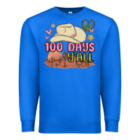 True Royal 100 days y'all malia Premium Sweatshirt - MaliasSmallBusiness
