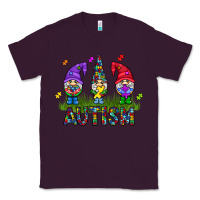 Plum autism Gnome Classic Tee - CowhideDigitalArt