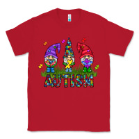 Red autism Gnome Classic Tee - CowhideDigitalArt
