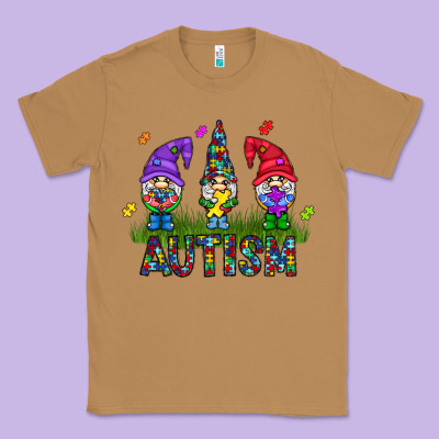 Autism Gnome Classic Tee Designed By Cowhidedigitalart