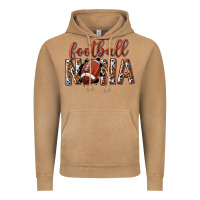 Vintage Camel football nana with leopard Vintage Hoodie - texasbilliewilder