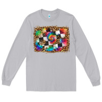 Moon Dust race leopard and tie dye background Long Sleeve Tee - HRA Design Shop