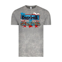 Baseball Grandma With Leopard Vintage Tee | Teevron