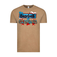 Vintage Coffee baseball grandma with leopard Vintage Tee - Zillion Design Studio