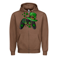 Chestnut St Patricks Day Gamer Zipper Hoodie - Jasminsmagicworld