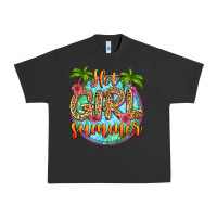 Pigment Black hot girl summer Urban Heavy Tee - Zillion Design Studio