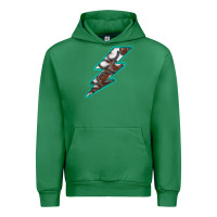 Emerald Horseshoe Lightning Urban Hoodie - Bettercallsaul