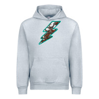 Heather Grey Horseshoe Lightning Urban Hoodie - Bettercallsaul